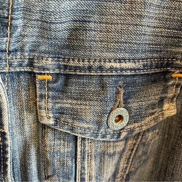 Ralph Lauren Polo Jeans Company Jean Jacket Size XL Blue Denim - Picture 4 of 9